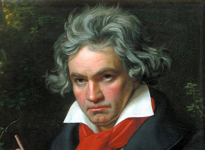 Portrait of Ludwig van Beethoven