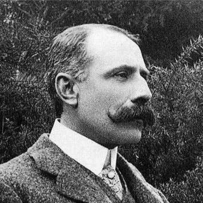 Portrait of Edward Elgar