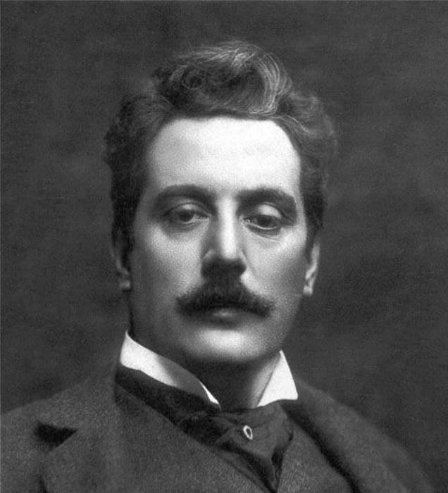 Portrait of Giacomo Puccini