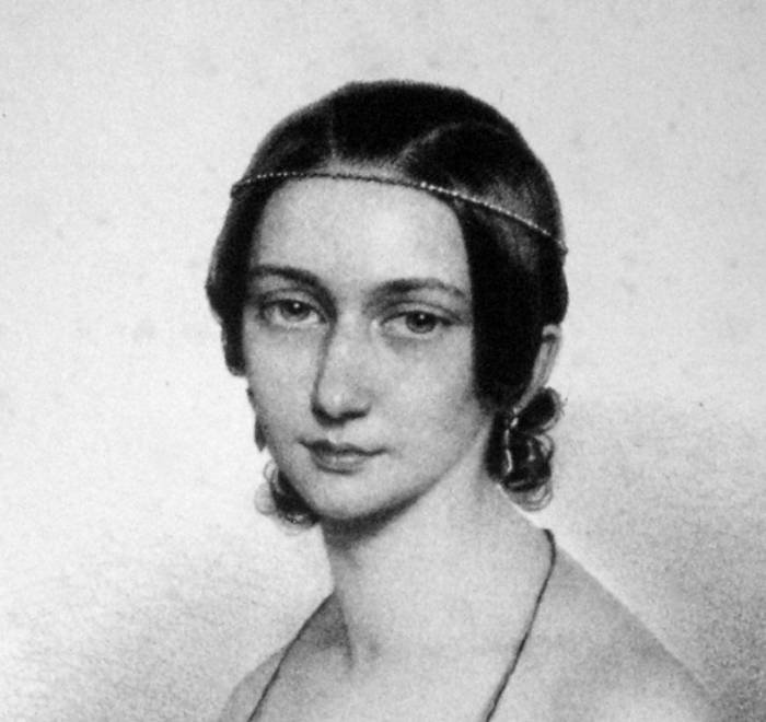 Portrait of Clara Schumann