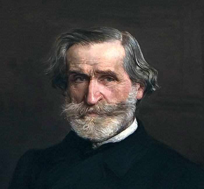 Portrait of Giuseppe Verdi